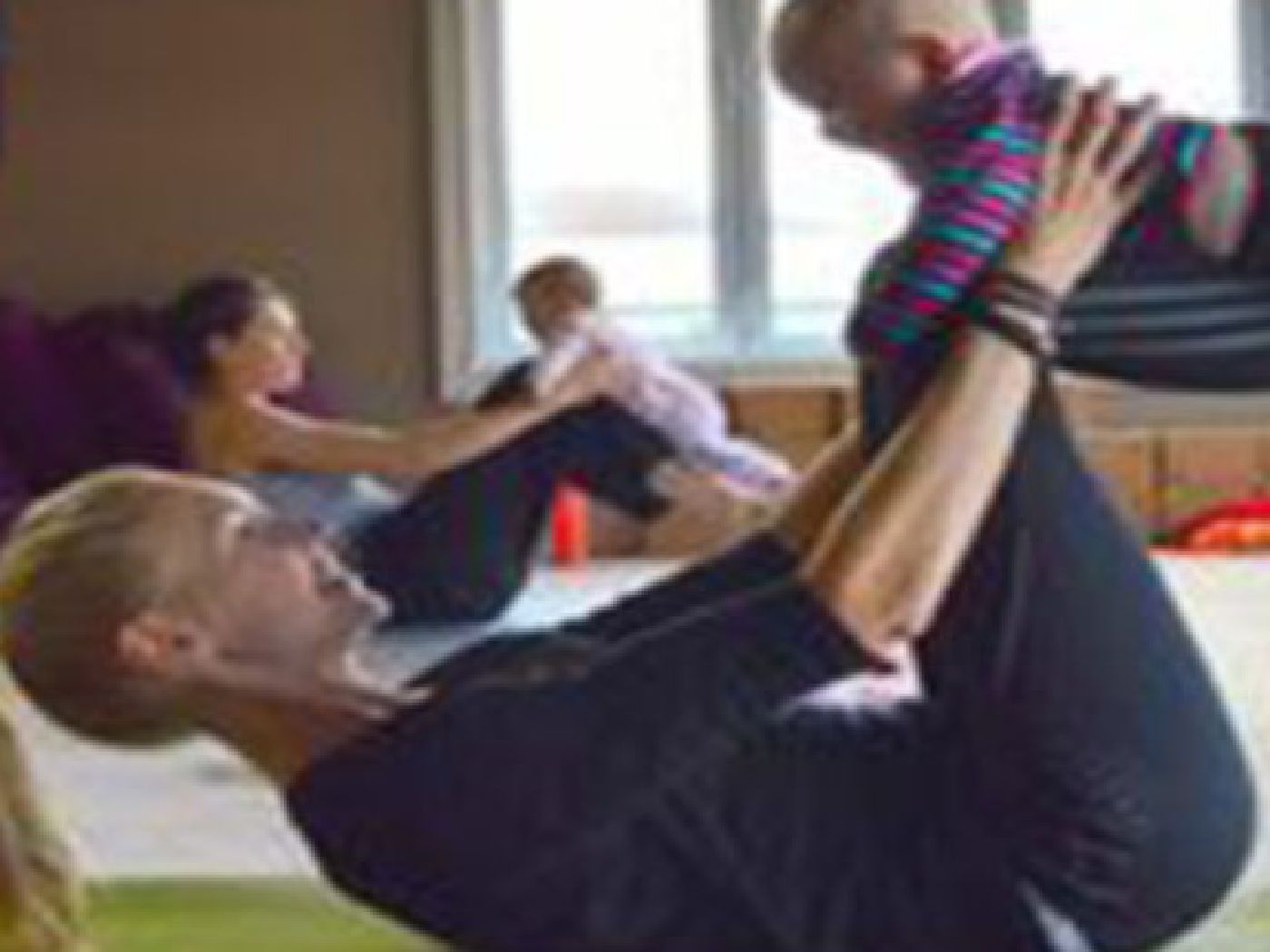 Mums and Bubs yoga, baby 